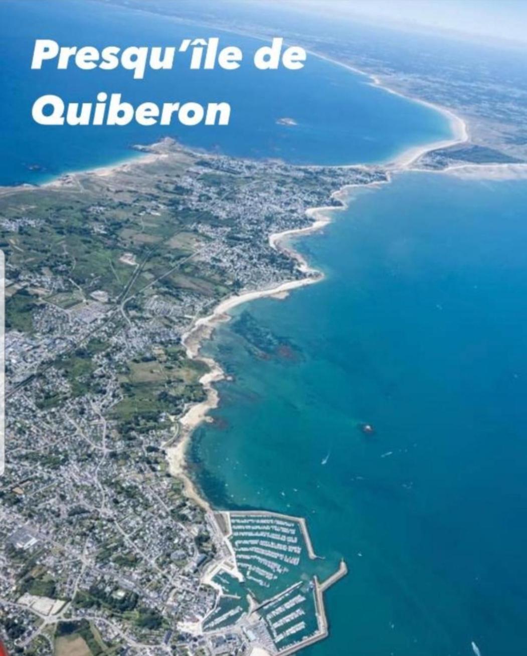 Appartement Cocon A Quiberon Dans Residence Calme, Plages Et Centre Ville A Pied Ou A Velo Pour 2 A 4 Personnes Kültér fotó