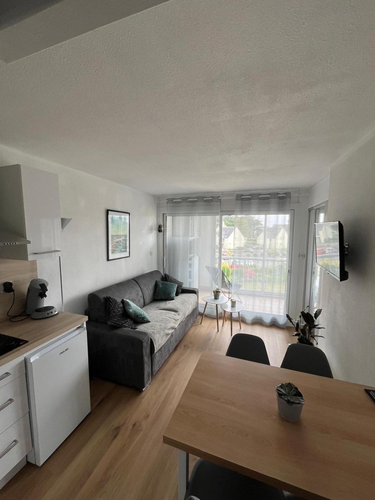 Appartement Cocon A Quiberon Dans Residence Calme, Plages Et Centre Ville A Pied Ou A Velo Pour 2 A 4 Personnes Kültér fotó